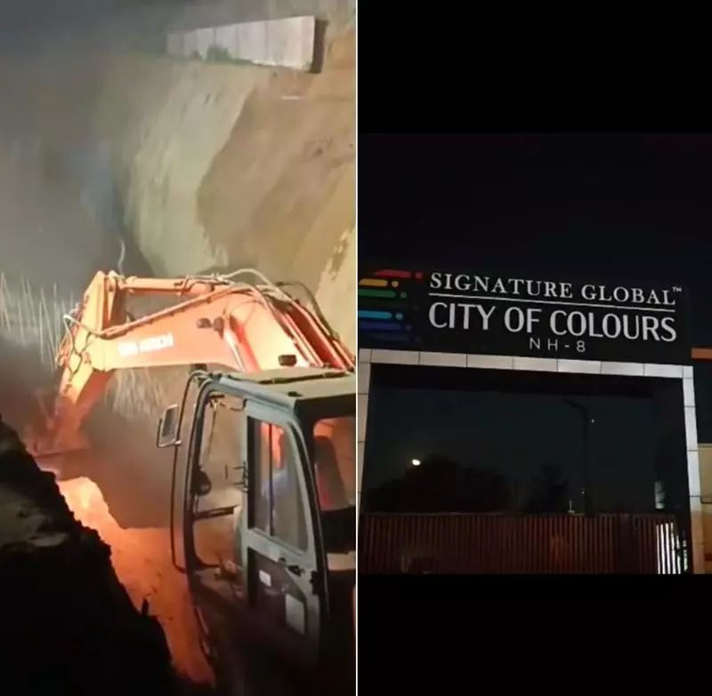 Gurugram में दीवार गिरने की जांच में कंस्ट्रक्शन साइट पर सुरक्षा के बड़े उल्लंघन मिले Gurugram में दीवार गिरने की जांच में कंस्ट्रक्शन साइट पर सुरक्षा के बड़े उल्लंघन मिले