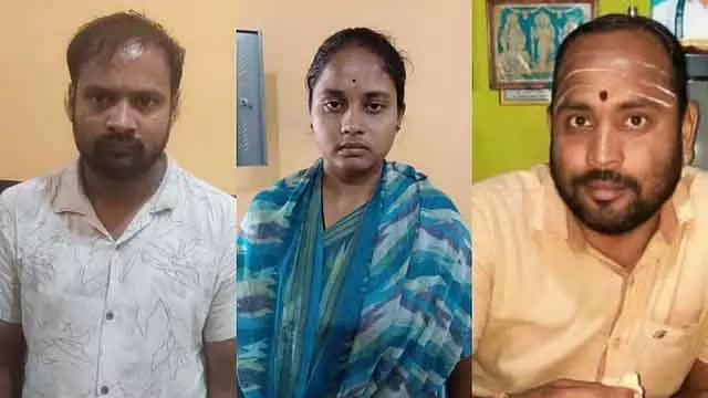 Mandya : पुजारी की हत्या के मामले में बड़ा मोड़, पत्नी की हत्या की साजिश का पर्दाफाश Mandya : पुजारी की हत्या के मामले में बड़ा मोड़, पत्नी की हत्या की साजिश का पर्दाफाश