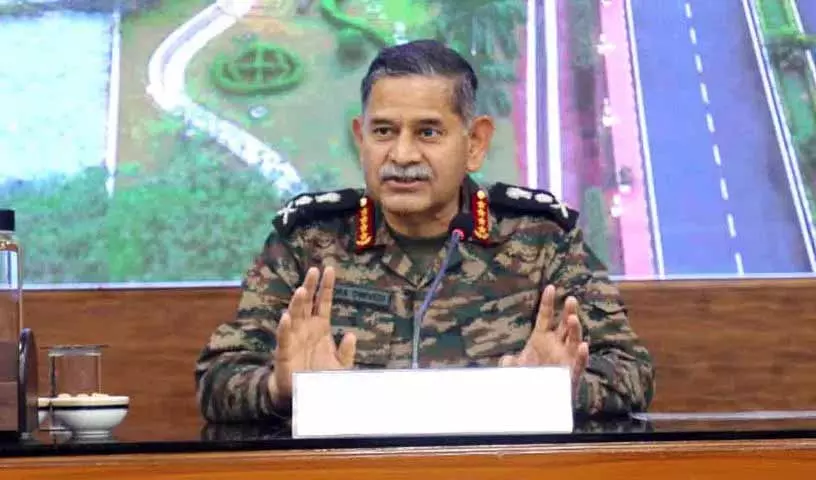 आर्मी चीफ उपेंद्र द्विवेदी ने CDM सिकंदराबाद में टेक्नोलॉजिकल बदलाव का आह्वान किया आर्मी चीफ उपेंद्र द्विवेदी ने CDM सिकंदराबाद में टेक्नोलॉजिकल बदलाव का आह्वान किया