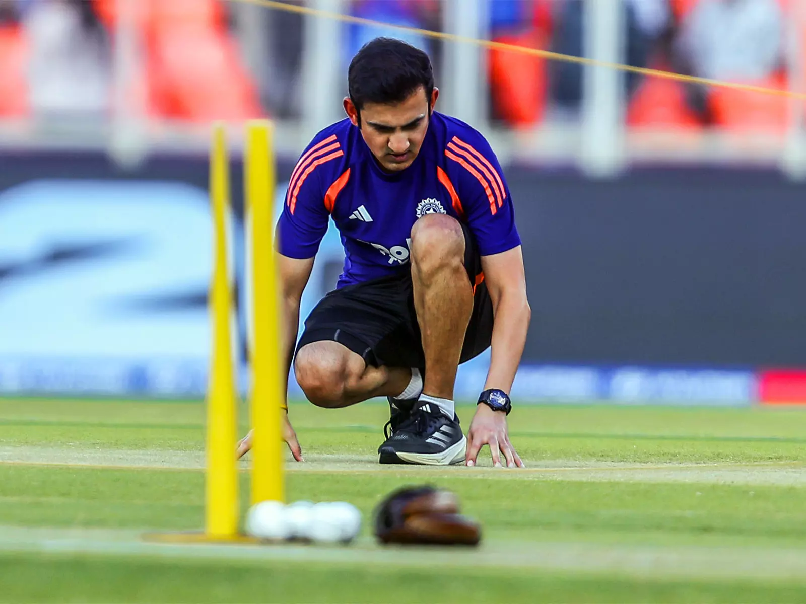 Gautam Gambhir ने विकेट विवाद खारिज किया Gautam Gambhir ने विकेट विवाद खारिज किया
