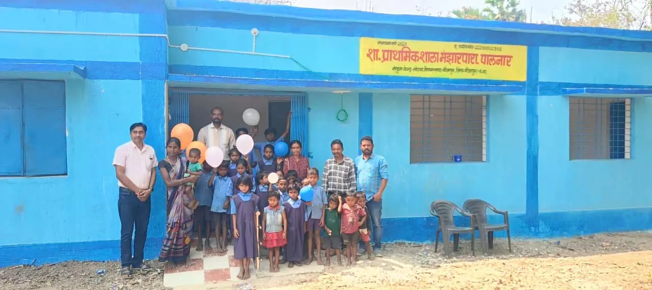 शिक्षा का विस्तार: मझारपारा पालनार में नए स्कूल भवन की शुरुआत शिक्षा का विस्तार: मझारपारा पालनार में नए स्कूल भवन की शुरुआत