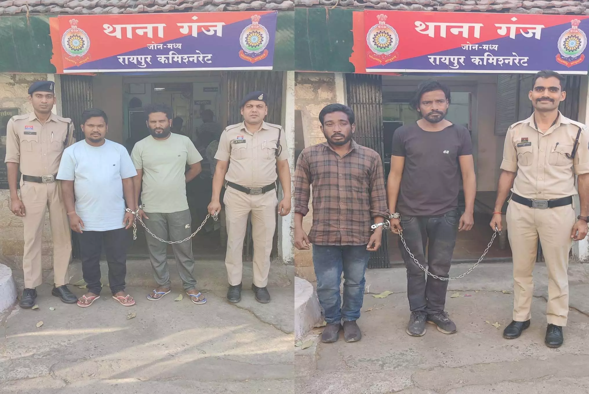 गंज थाना पुलिस की बड़ी कार्रवाई, आबकारी एक्ट के दो फरार आरोपी गिरफ्तार गंज थाना पुलिस की बड़ी कार्रवाई, आबकारी एक्ट के दो फरार आरोपी गिरफ्तार