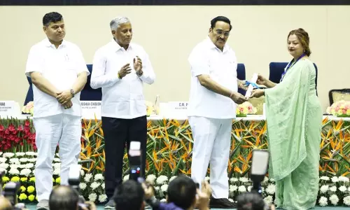 National Water Festival Program में सोरेंग जिला पंचायत नेताओं को सम्मानित किया गया