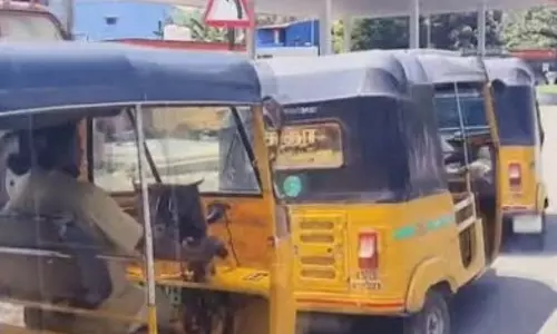 चेन्नई में एलपीजी-सीएनजी की कमी से ऑटो रिक्शा प्रभावित, गैस स्टेशनों पर लंबी कतारें