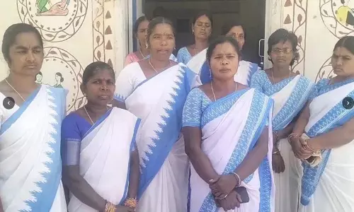 ASHA workers से किए गए वादे को पूरा करने के लिए विरोध प्रदर्शन