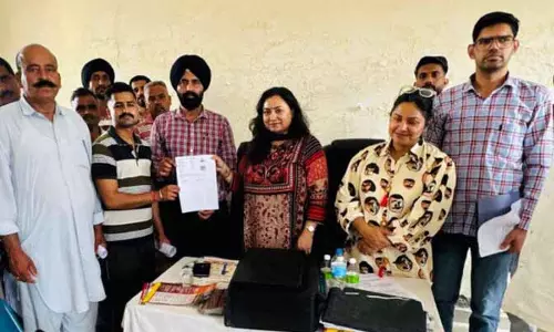Sai Khurd में मज़दूरों के लिए जागरूकता और रजिस्ट्रेशन कैंप लगाया गया