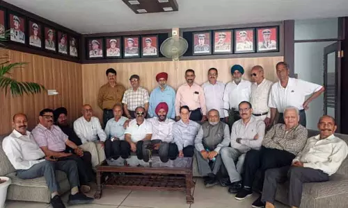 JAMMU: पुलिस के पूर्व सैनिकों ने मुद्दों पर चर्चा की