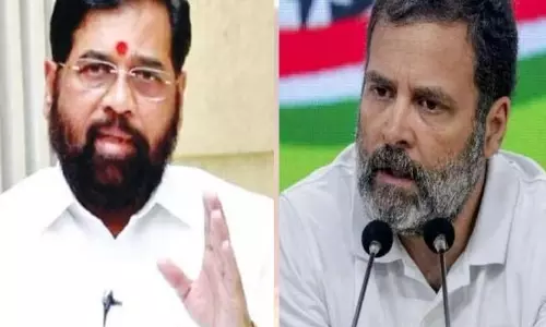 Eknath Shinde ने राहुल गांधी पर भारत को बदनाम करने वाले बयान को लेकर निशाना साधा Eknath Shinde ने राहुल गांधी पर भारत को बदनाम करने वाले बयान को लेकर निशाना साधा