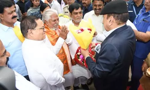 बिहार के राज्यपाल सैयद अता हसनैन का पटना में हुआ भव्य स्वागत