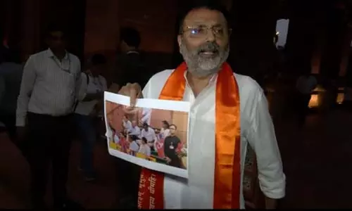 भाजपा सांसद निशिकांत दुबे का राहुल गांधी पर हमला भाजपा सांसद निशिकांत दुबे का राहुल गांधी पर हमला