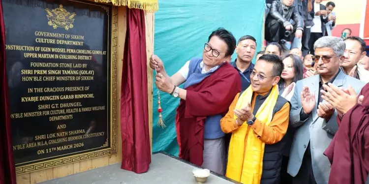 धार्मिक संस्थानों और बुनियादी ढांचे के विकास में ईमानदार प्रयास करने वाली सरकारों में सिक्किम अग्रणी: Gole धार्मिक संस्थानों और बुनियादी ढांचे के विकास में ईमानदार प्रयास करने वाली सरकारों में सिक्किम अग्रणी: Gole