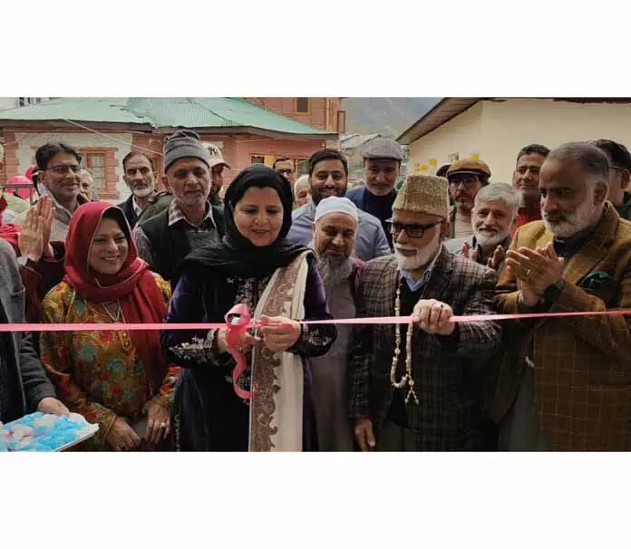 सागर ने GHSS Nishat में 1.78 करोड़ रुपये की लागत से बने नए स्कूल ब्लॉक का उद्घाटन किया सागर ने GHSS Nishat में 1.78 करोड़ रुपये की लागत से बने नए स्कूल ब्लॉक का उद्घाटन किया