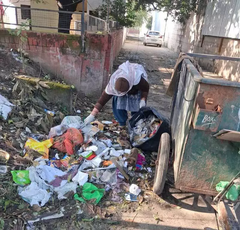 Chandigarh MC ने कूड़ा फेंकने वालों को दिया मुश्किल विकल्प, भारी जुर्माना भरें या सड़कें साफ करें Chandigarh MC ने कूड़ा फेंकने वालों को दिया मुश्किल विकल्प, भारी जुर्माना भरें या सड़कें साफ करें