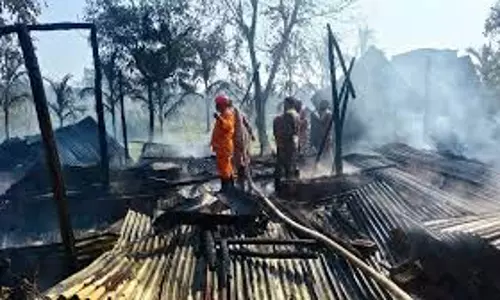 दिमापुर और न्यूलैंड में आग लगने की 3 घटनाएँ सामने आईं
