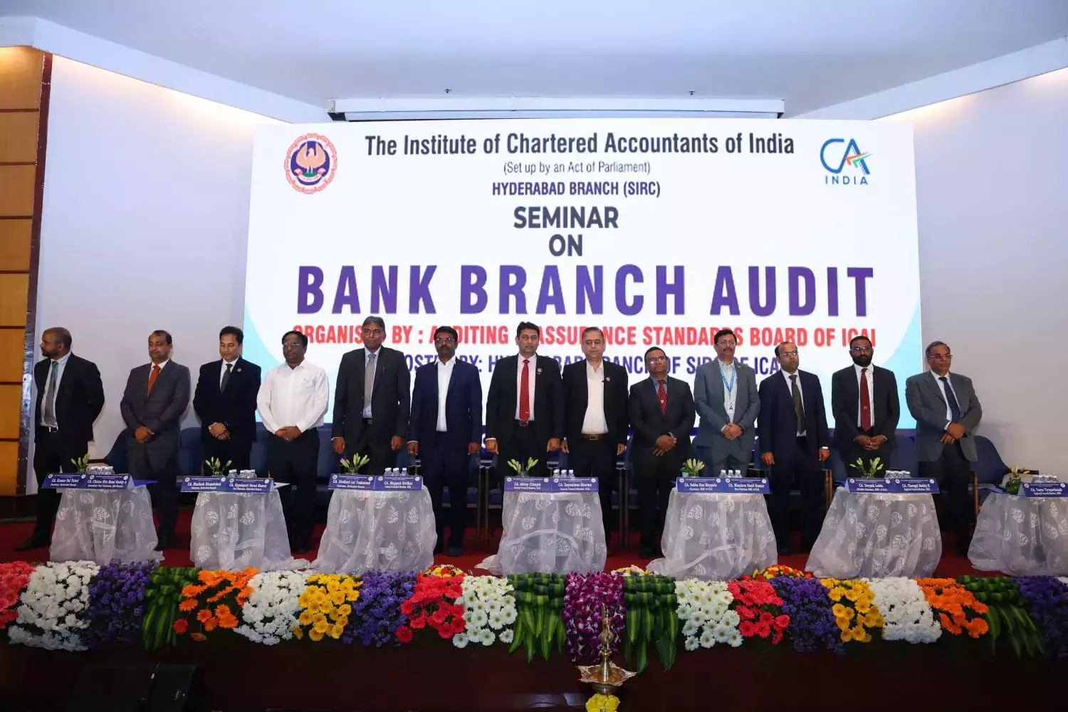 ICAI हैदराबाद ने बैंक शाखा ऑडिट पर सेमिनार आयोजित किया ICAI हैदराबाद ने बैंक शाखा ऑडिट पर सेमिनार आयोजित किया