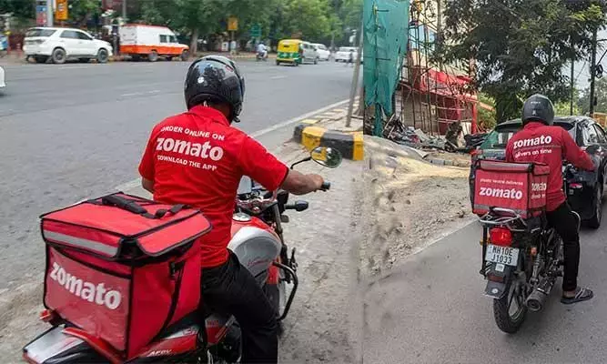 Telangana : रेस्टोरेंट में कम कारोबार का खामियाज़ा गिग वर्कर्स को भुगतना पड़ रहा है Telangana : रेस्टोरेंट में कम कारोबार का खामियाज़ा गिग वर्कर्स को भुगतना पड़ रहा है