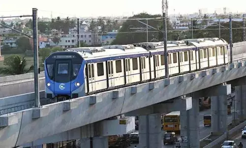Chennai मेट्रो में यात्रियों की संख्या बढ़कर प्रतिदिन 4.64 लाख हुई