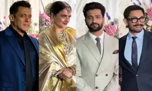 Salman Khan अपने मेंटर सूरज बड़जात्या की बेटी के वेडिंग रिसेप्शन में शामिल हुए