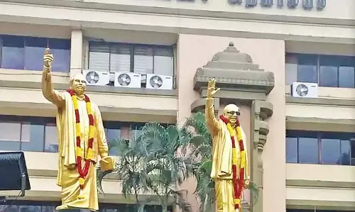 1971 का रिकॉर्ड तोड़ने के लक्ष्य के साथ, DMK ने सहयोगियों के लिए सीटें घटाईं