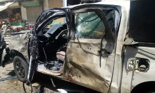 Pakistan: खैबर पख्तूनख्वा में धमाके में छह पुलिसकर्मी मारे गए Pakistan: खैबर पख्तूनख्वा में धमाके में छह पुलिसकर्मी मारे गए