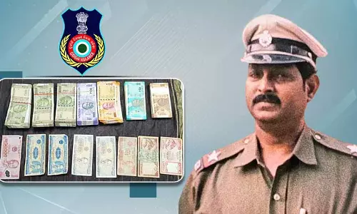 गिरफ्तार बडागांव ASI के पास से 3.31 लाख रुपये और विदेशी मुद्रा के नोट बरामद