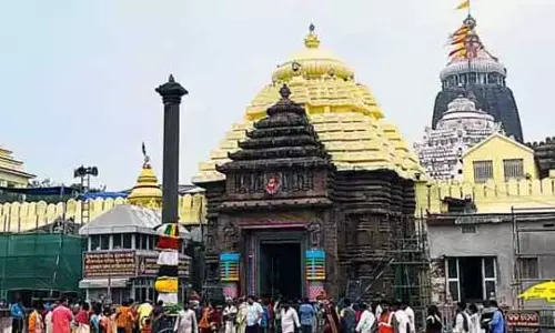 खून के धब्बे के कारण Puri जगन्नाथ मंदिर में बड़ा महास्नान अनुष्ठान के लिए दर्शन रोक दिए गए खून के धब्बे के कारण Puri जगन्नाथ मंदिर में बड़ा महास्नान अनुष्ठान के लिए दर्शन रोक दिए गए
