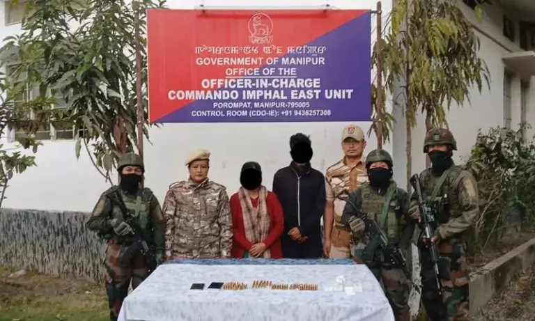 Manipur: उग्रवाद-विरोधी अभियानों में KCP के तीन कैडर गिरफ्तार