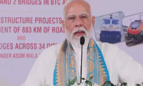 कांग्रेस झूठे वादों की दुकान है, इसने समुदायों के बीच फूट डाली है: असम में PM मोदी