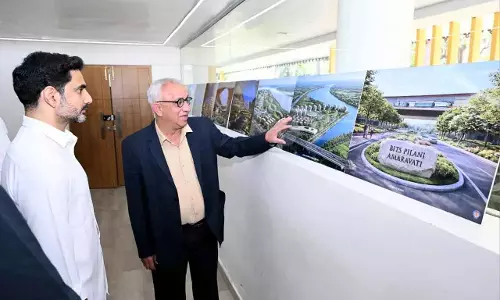 अमरावती में BITS पिलानी AI कैंपस की कंस्ट्रक्शन योजनाओं का जायज़ा