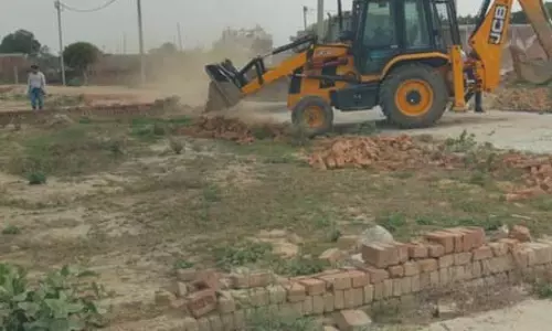 डूब क्षेत्र पर चला बुलडोजर, 15 हजार वर्ग मीटर जमीन अतिक्रमण मुक्त