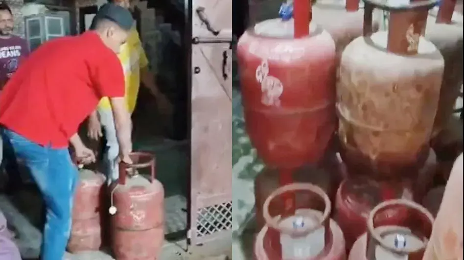 कालाबाजारी करने स्टॉक में रखे 55 गैस सिलेंडर जब्त, LPG संकट के बीच पुलिस की रेड कालाबाजारी करने स्टॉक में रखे 55 गैस सिलेंडर जब्त, LPG संकट के बीच पुलिस की रेड