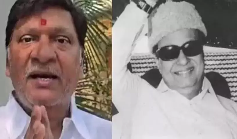 MGR पर अनुचित टिप्पणी... राजेंद्र प्रसाद ने सार्वजनिक रूप से माफ़ी मांगी MGR पर अनुचित टिप्पणी... राजेंद्र प्रसाद ने सार्वजनिक रूप से माफ़ी मांगी