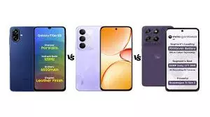 Poco C85x 5G vs Samsung Galaxy F70e 5G vs Realme P3 Lite 5G: 15K में कौन सा है बेस्ट? Poco C85x 5G vs Samsung Galaxy F70e 5G vs Realme P3 Lite 5G: 15K में कौन सा है बेस्ट?