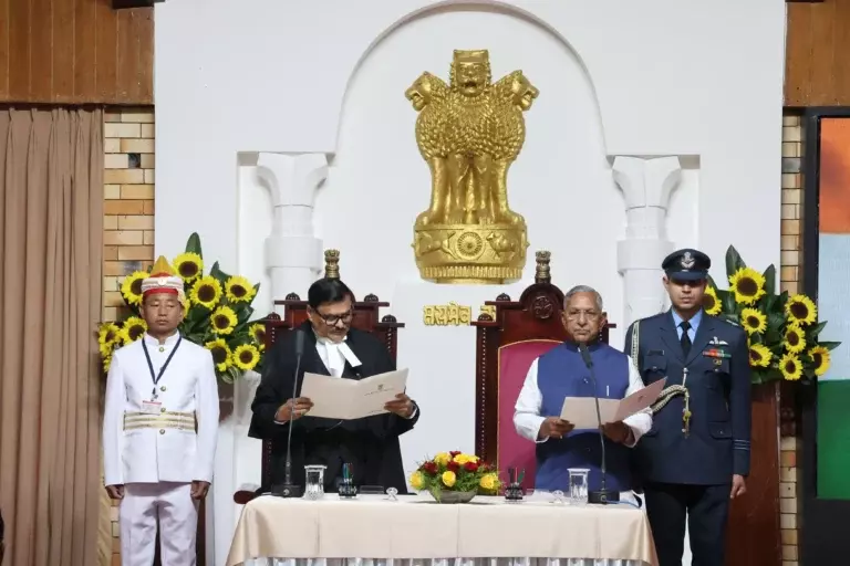 Nagaland: नंद किशोर यादव ने नागालैंड के 23वें राज्यपाल के रूप में शपथ ली Nagaland: नंद किशोर यादव ने नागालैंड के 23वें राज्यपाल के रूप में शपथ ली
