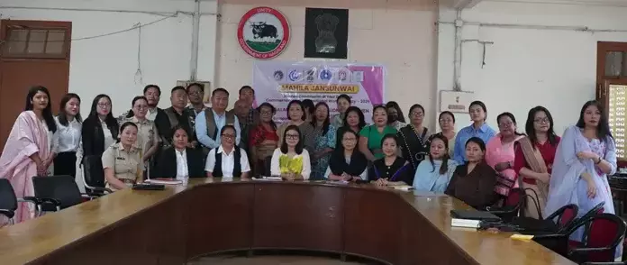 Nagaland: NSCW ने महिलाओं के लिए सुरक्षित स्थानों पर ज़ोर दिया Nagaland: NSCW ने महिलाओं के लिए सुरक्षित स्थानों पर ज़ोर दिया