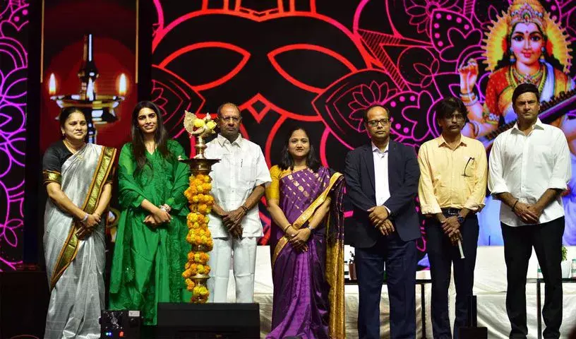 MLRIT ने हैदराबाद में अपना 21वां वार्षिक दिवस तृष्णा 2K26 मनाया