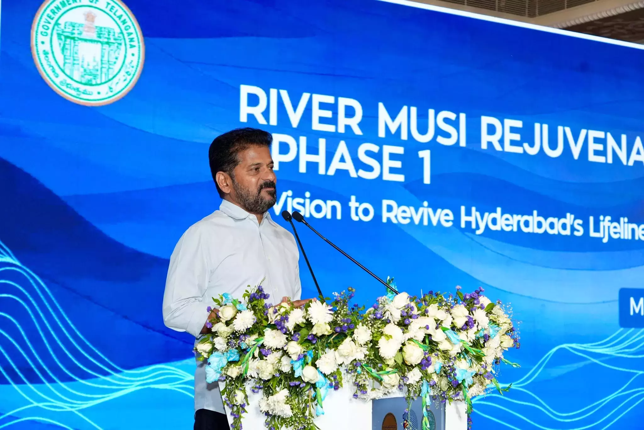 मूसी रिवरफ़्रंट योजना Hyderabad को बदल देगी रेवंत मूसी रिवरफ़्रंट योजना Hyderabad को बदल देगी रेवंत