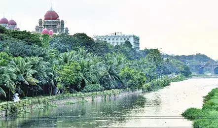 Telangana : मूसी का कायाकल्प बाढ़-सुरक्षा मास्टरप्लान और गोदावरी नदी जुड़ाव का अनावरण Telangana : मूसी का कायाकल्प बाढ़-सुरक्षा मास्टरप्लान और गोदावरी नदी जुड़ाव का अनावरण