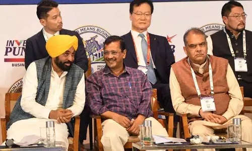 Bhagwant Mann और अरविंद केजरीवाल ने पंजाब को उद्योग-अनुकूल गंतव्य के रूप में पेश किया