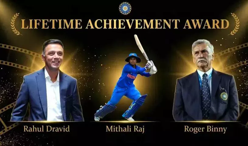 BCCI नमन पुरस्कार 2026: बिन्नी, द्रविड़ और मिताली को मिलेंगे आजीवन सम्मान