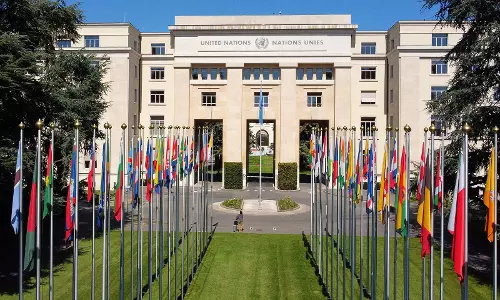 जिनेवा UNHRC कार्यक्रम में मानवाधिकार अनुपालन और पाकिस्तान के GSP+ पर ज़ोर