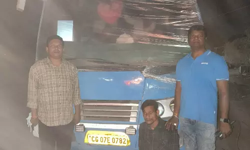 बस चोर टेटू गिरफ्तार, रायपुर से चुराया था