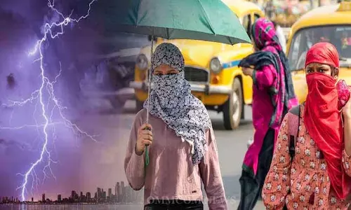 Odisha के कुछ हिस्सों में गरज-चमक, बिजली गिरने और तेज़ हवाएँ चलने की संभावना Odisha के कुछ हिस्सों में गरज-चमक, बिजली गिरने और तेज़ हवाएँ चलने की संभावना