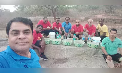 NGO पक्षियों और आवारा जानवरों को गर्मी से राहत दिलाने के लिए पानी के कटोरे रख रहे