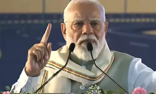 कांग्रेस भारत के विकास के विरोधी ताकतों की कठपुतली की तरह काम कर रही है: PM मोदी