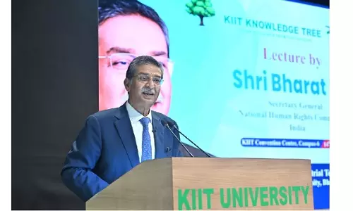 NHRC के महासचिव भारत लाल ने KIIT और KISS का दौरा किया NHRC के महासचिव भारत लाल ने KIIT और KISS का दौरा किया