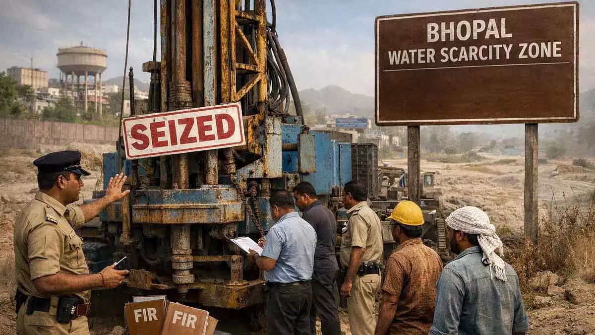 Bhopal : राजधानी को जल संकट क्षेत्र घोषित किया गया, निजी ट्यूबवेल की खुदाई पर प्रतिबंध Bhopal : राजधानी को जल संकट क्षेत्र घोषित किया गया, निजी ट्यूबवेल की खुदाई पर प्रतिबंध
