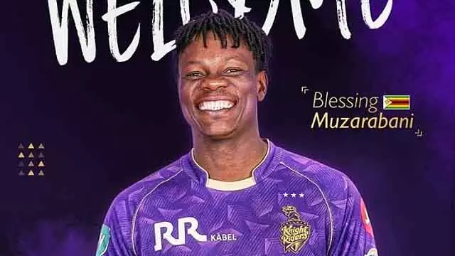 ब्लेसिंग मुज़ारबानी ने IPL के लिए PSL छोड़ा; मुस्तफ़िज़ुर रहमान की जगह KKR में शामिल हुए ब्लेसिंग मुज़ारबानी ने IPL के लिए PSL छोड़ा; मुस्तफ़िज़ुर रहमान की जगह KKR में शामिल हुए