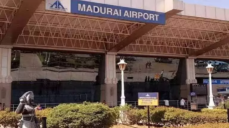 Madurai हवाई अड्डे को अंतर्राष्ट्रीय हवाई अड्डे के रूप में अधिसूचित किया गया Madurai हवाई अड्डे को अंतर्राष्ट्रीय हवाई अड्डे के रूप में अधिसूचित किया गया