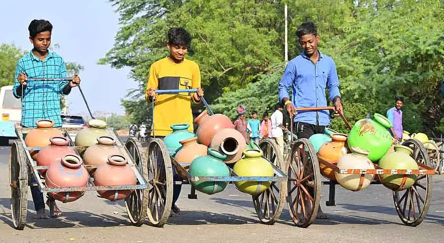Kalaburagi : 263 गांवों में पानी का संकट Kalaburagi : 263 गांवों में पानी का संकट